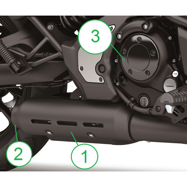 Kawasaki Chrome accessories Vulcan S